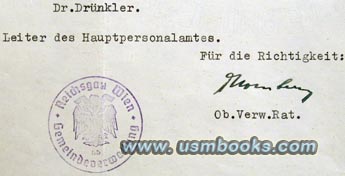 Reichsgau Wien Gemeindeverwaltung